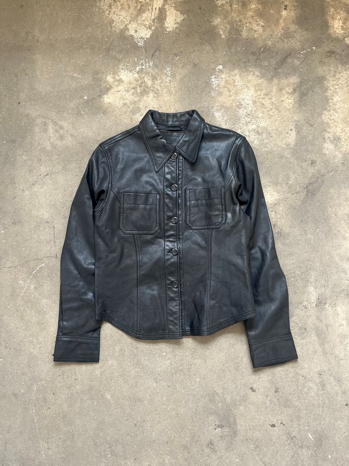 Vintage 산양가죽 셔츠 자켓  상품이미지1