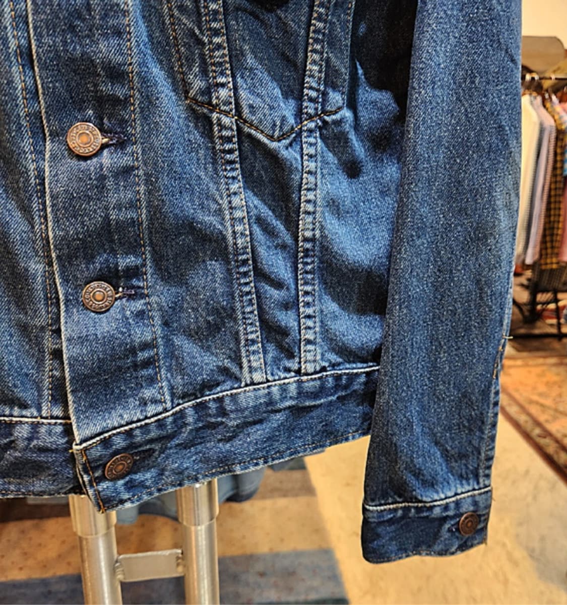 LEVIS 리바이스 미국산 70505-0217 빈티지 데님 자켓 상품이미지5