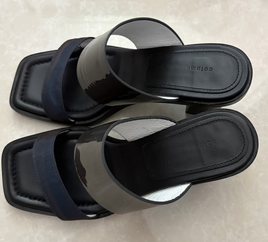 Column mule styled shoes 상품이미지2