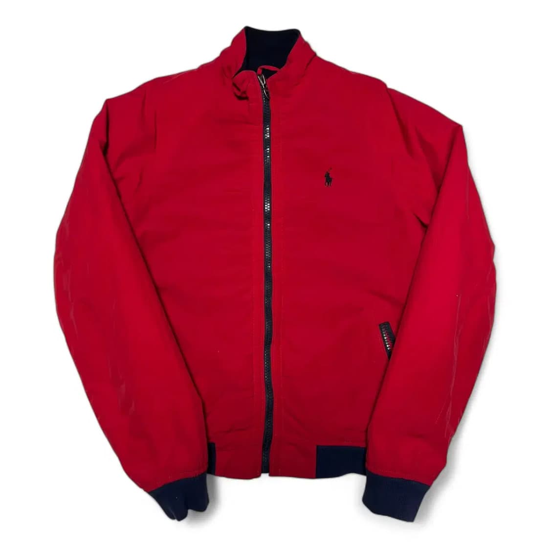 POLO 폴로 기본로고 레드 바라쿠타 블루종자켓(S) 상품이미지1