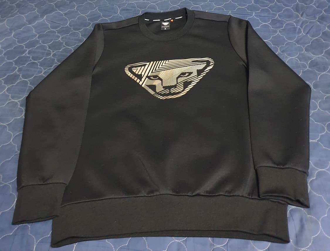 다이나핏 빅로고 플리스 맨투맨 (블랙 /화이트) M 2종류 상품이미지1