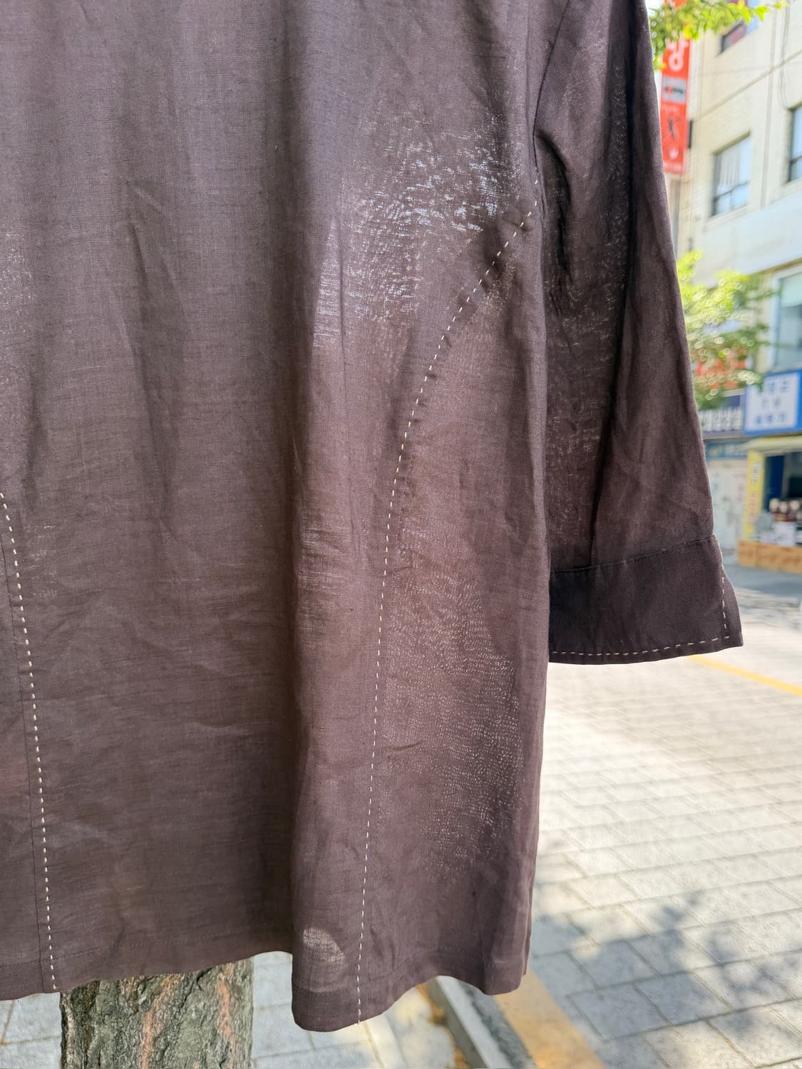 Silk Road Linen Stitch Open Collar Jack 상품이미지6