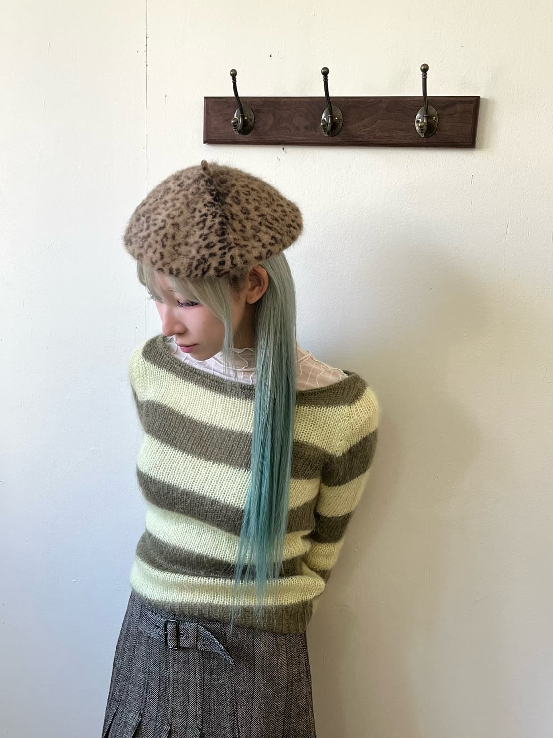 axes femme 앙고라 베레모 상품이미지2