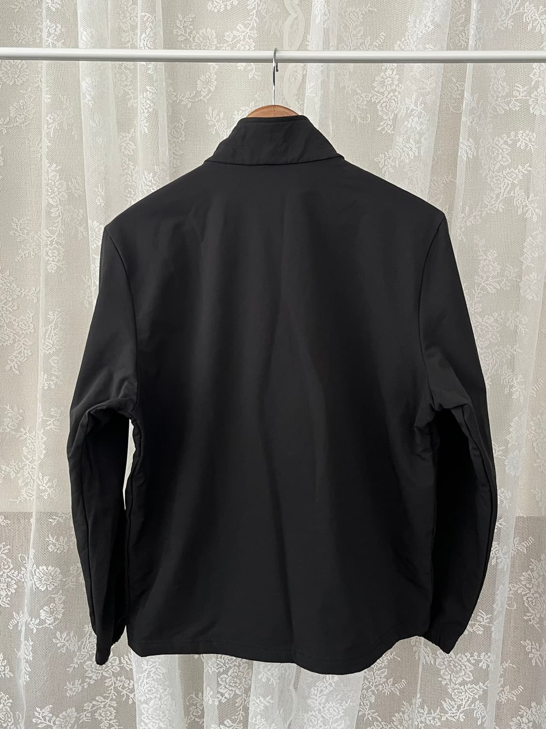 100) 새상품 K2 후리스 바람막이 자켓 블랙 상품이미지2