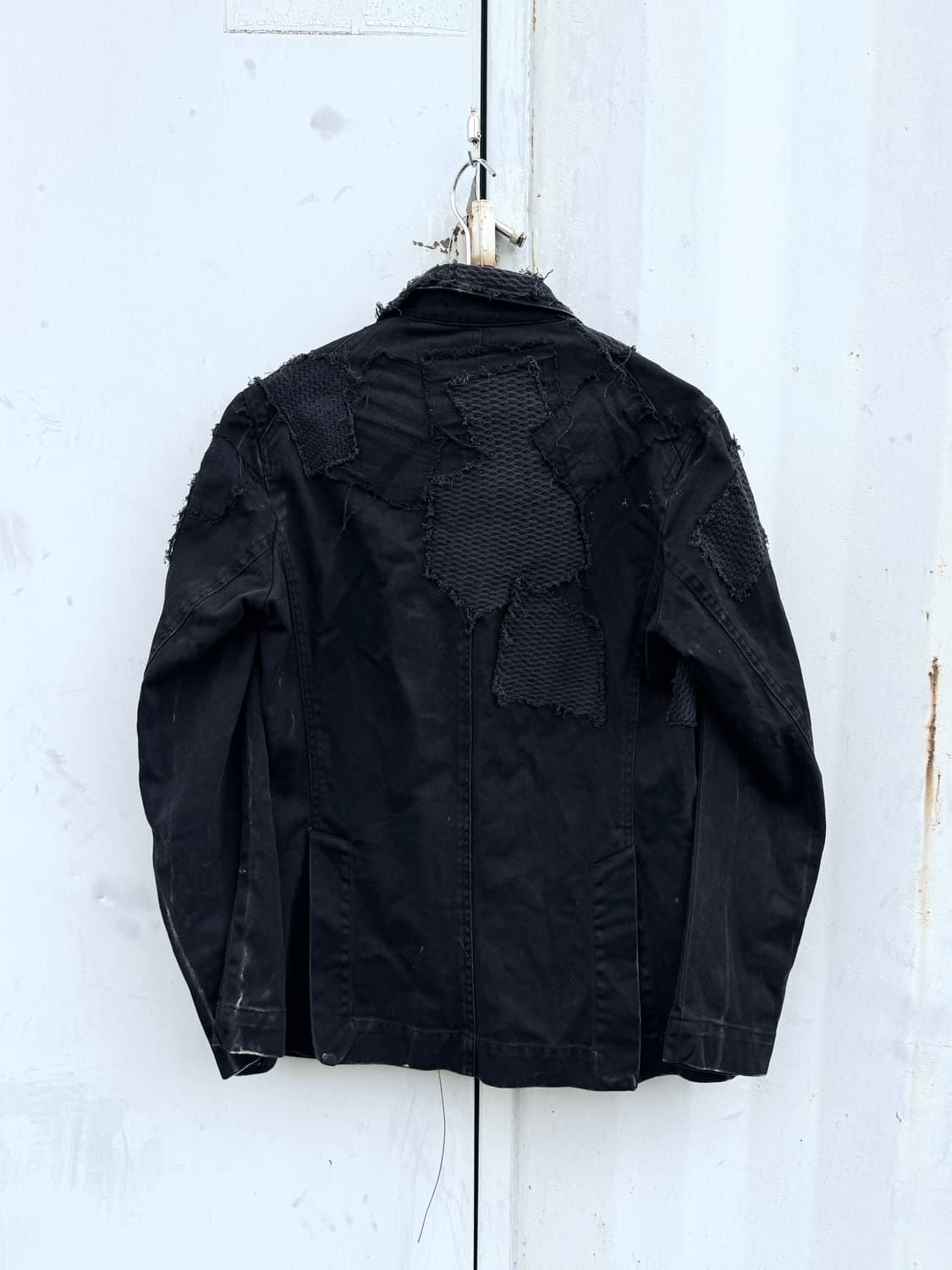 패치워크 빈티지 버튼 자켓 상품이미지3