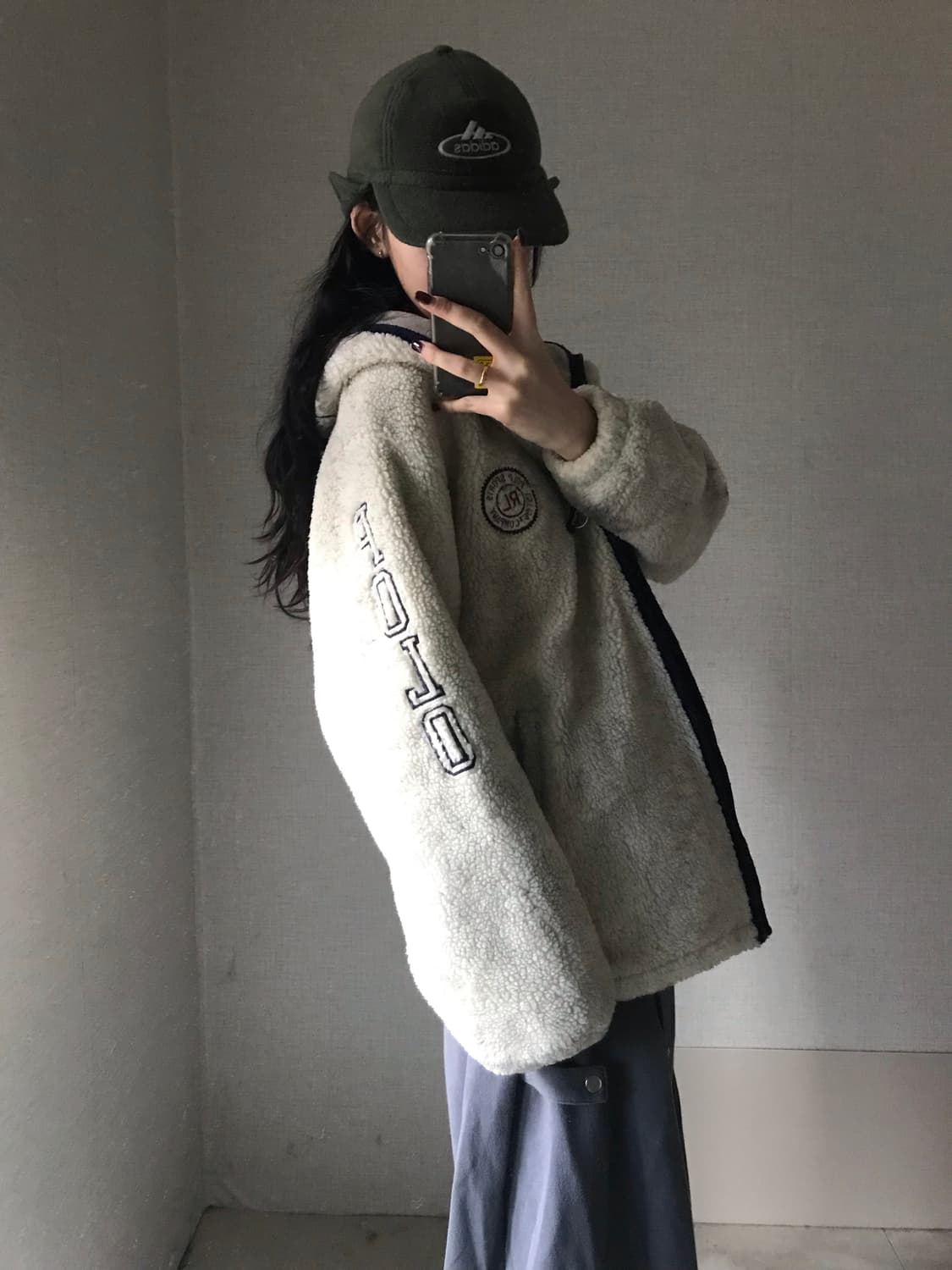 폴로 빅로고 누빔 후리스 상품이미지2