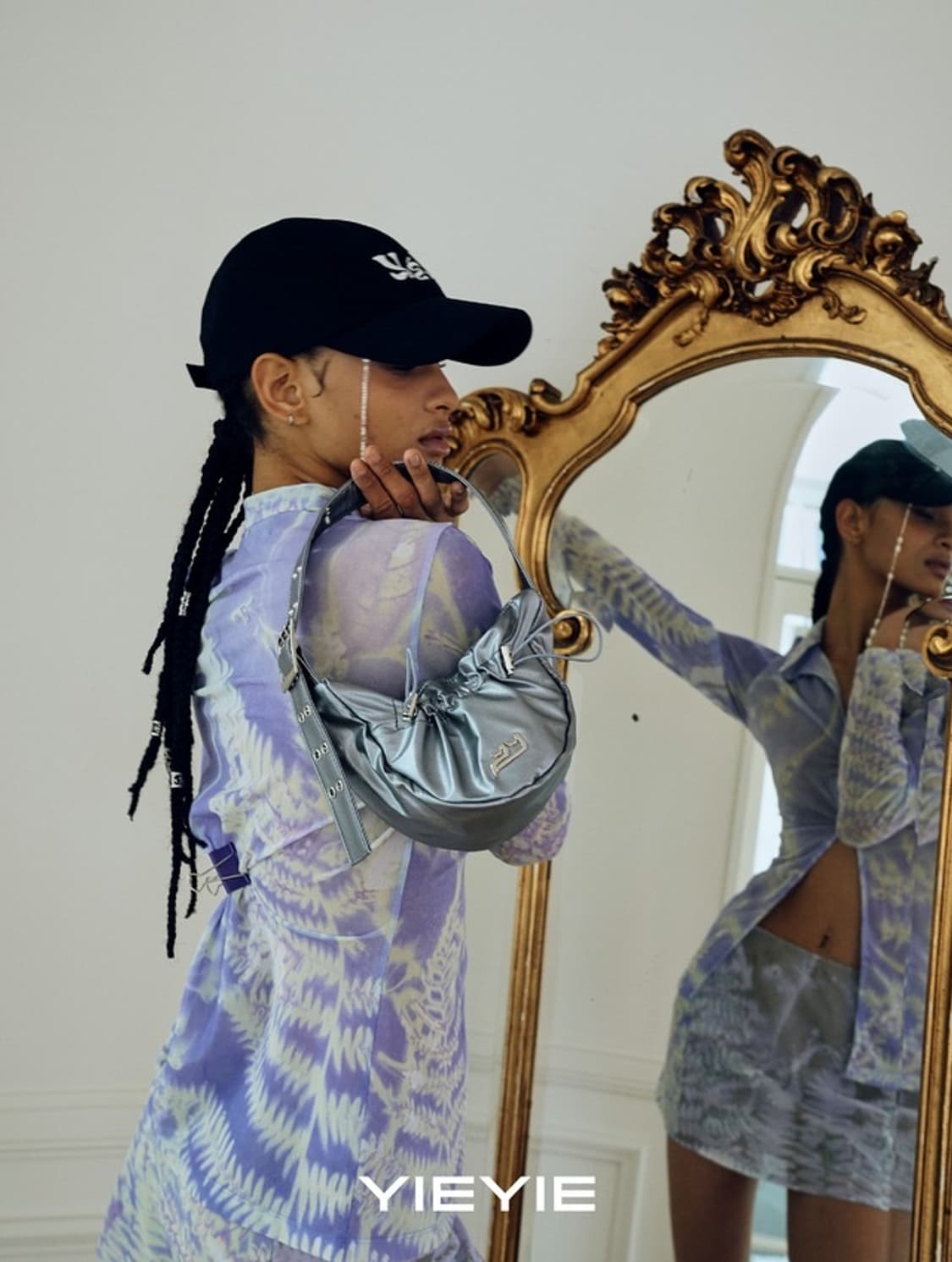 YIE YIE 이에이에 샤샤백 미니 셔링 숄더백 레드 상품이미지4