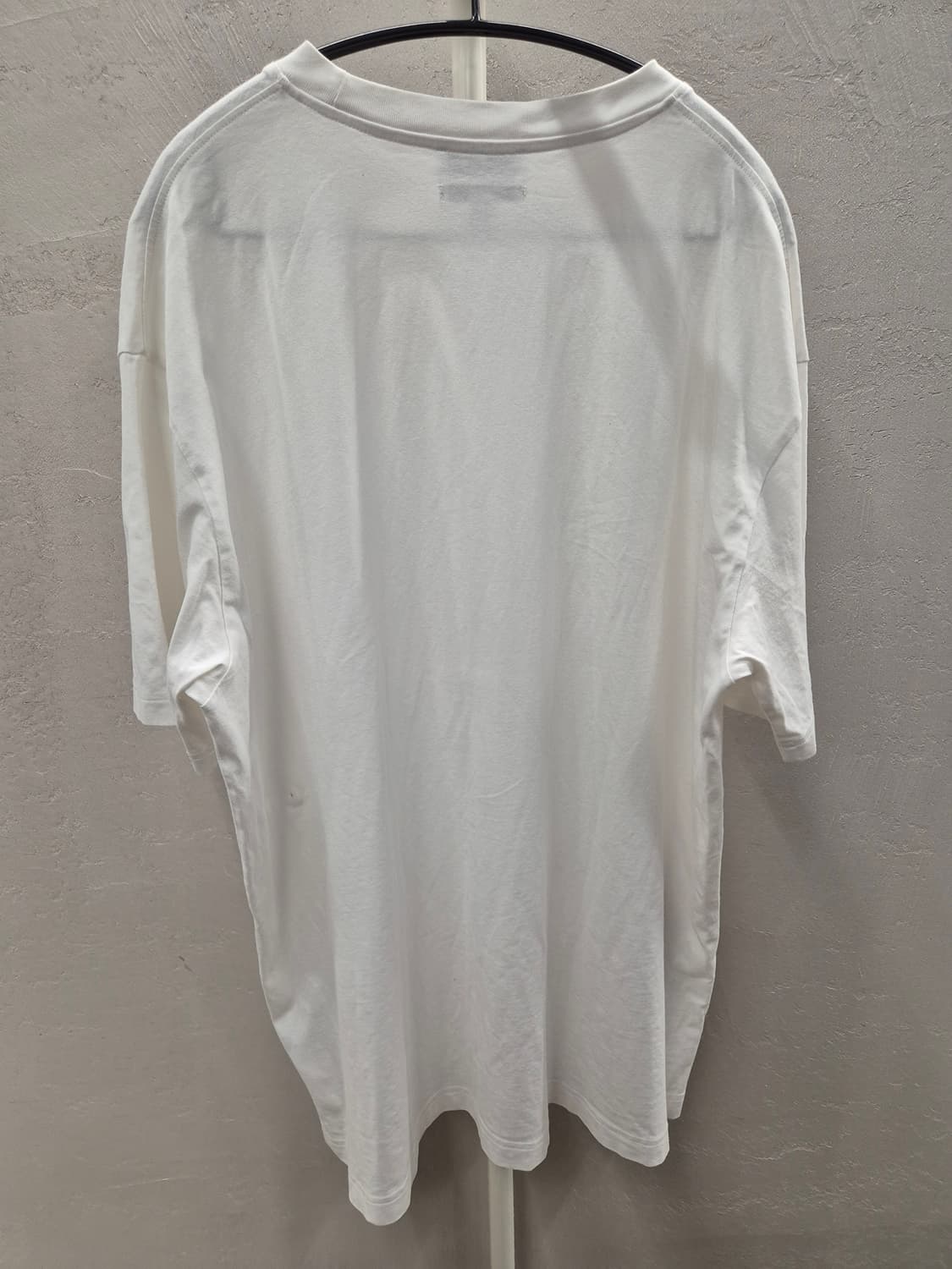 COS 오버사이즈 화이트 반팔 티셔츠 XL 상품이미지3