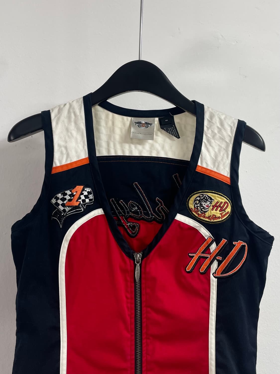 할리데이비슨 우먼스 레이싱 베스트 자켓 (on.141) 상품이미지2