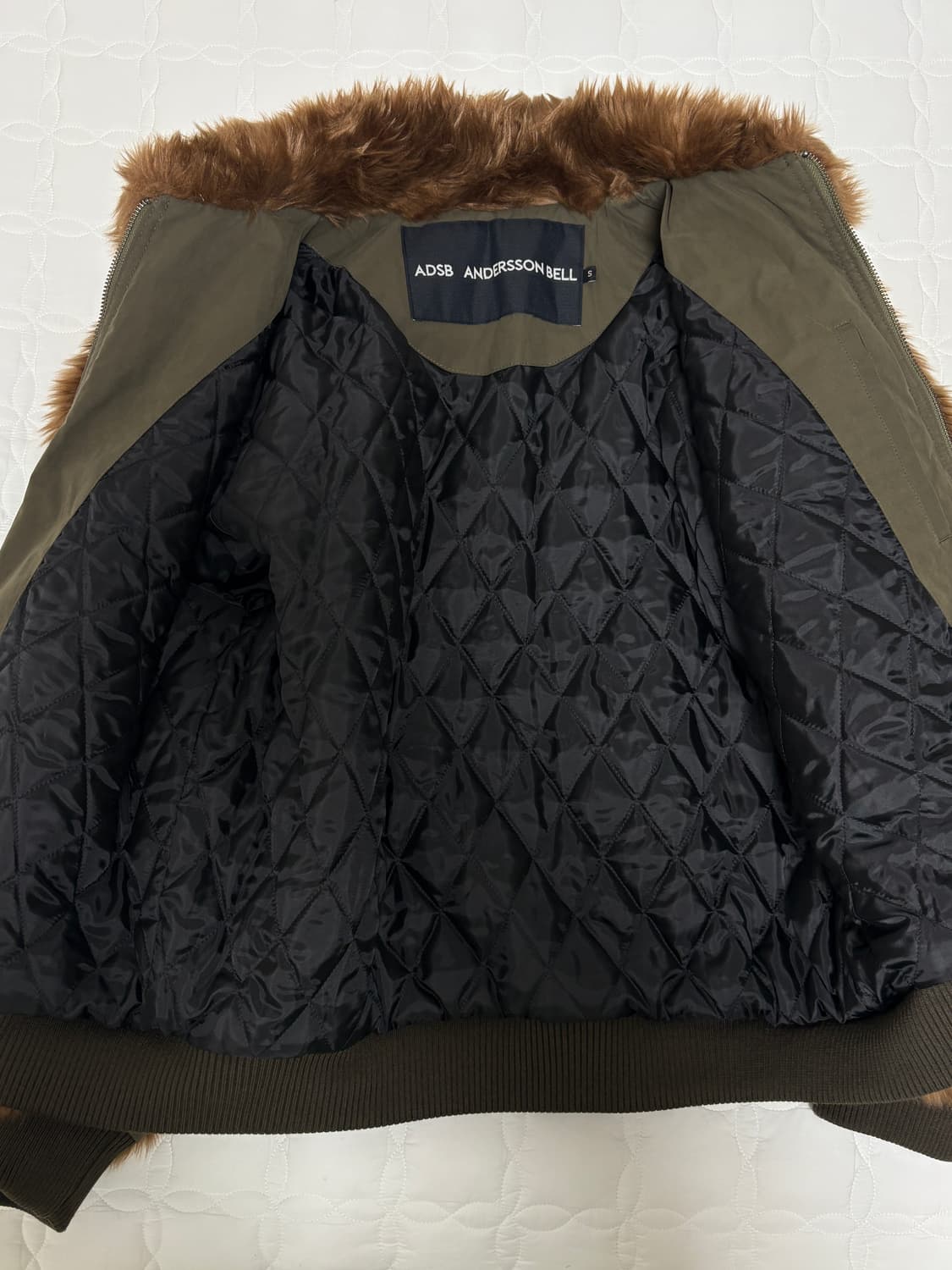 앤더슨벨 퍼 봄버자켓 (S)  상품이미지8