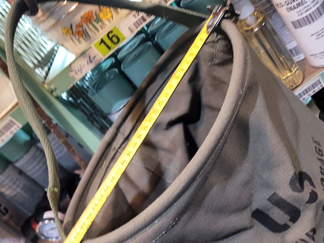 미 빈티지 캔버스 샤워백 상품이미지8