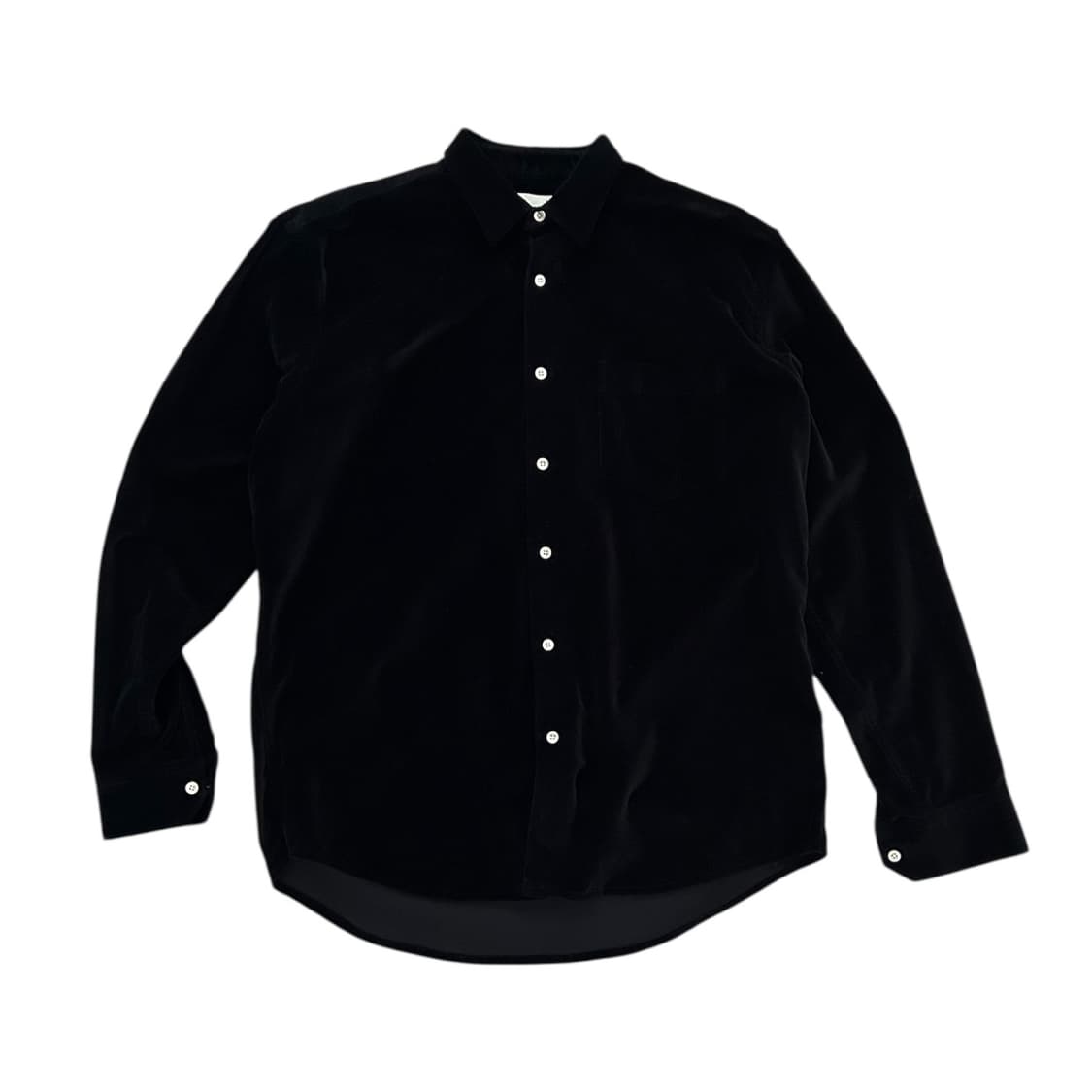 OUR LEGACY Velvet shirts Black 상품이미지1