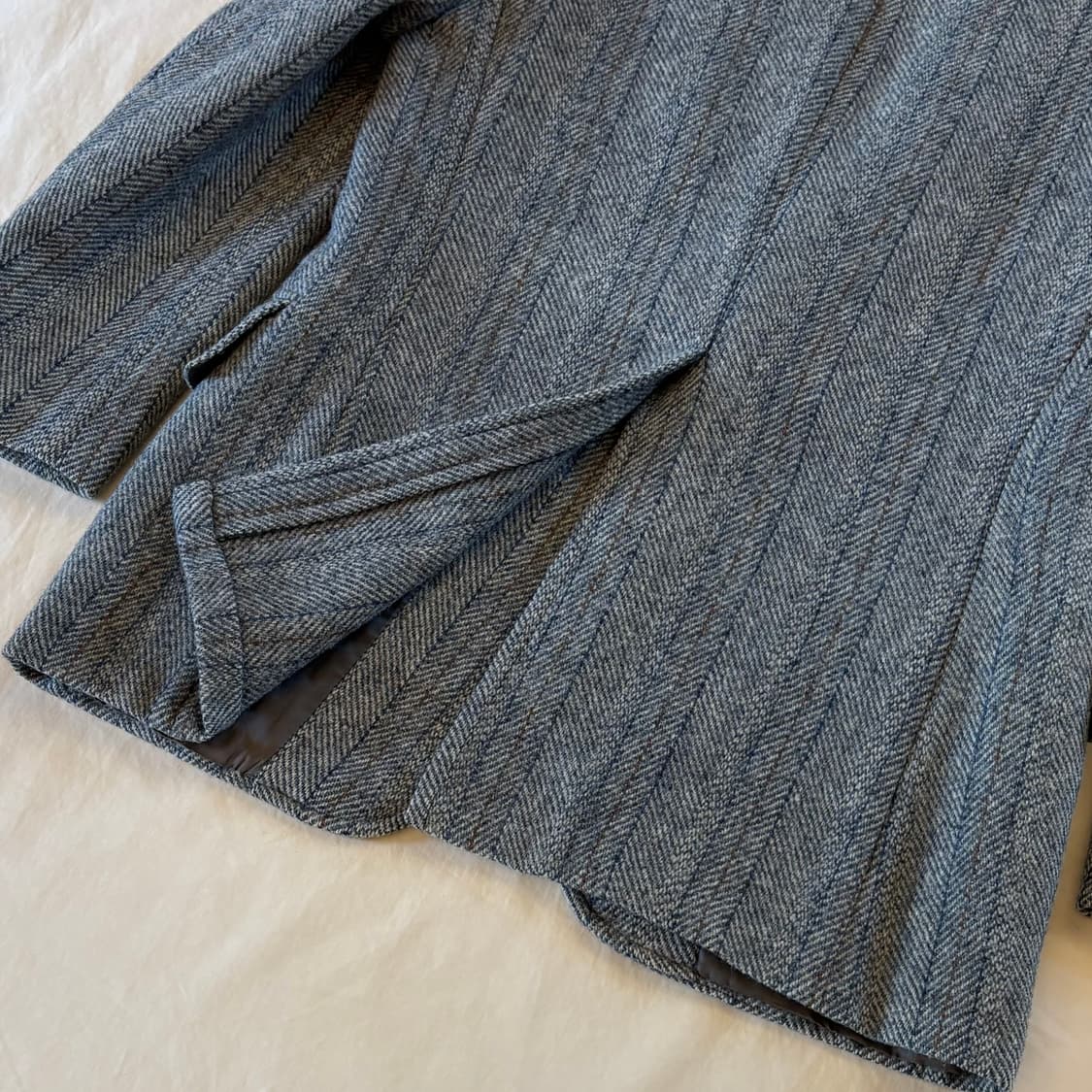 (97) 60s USA A.C & Harris Tweed 울 헤링본 2B 상품이미지10