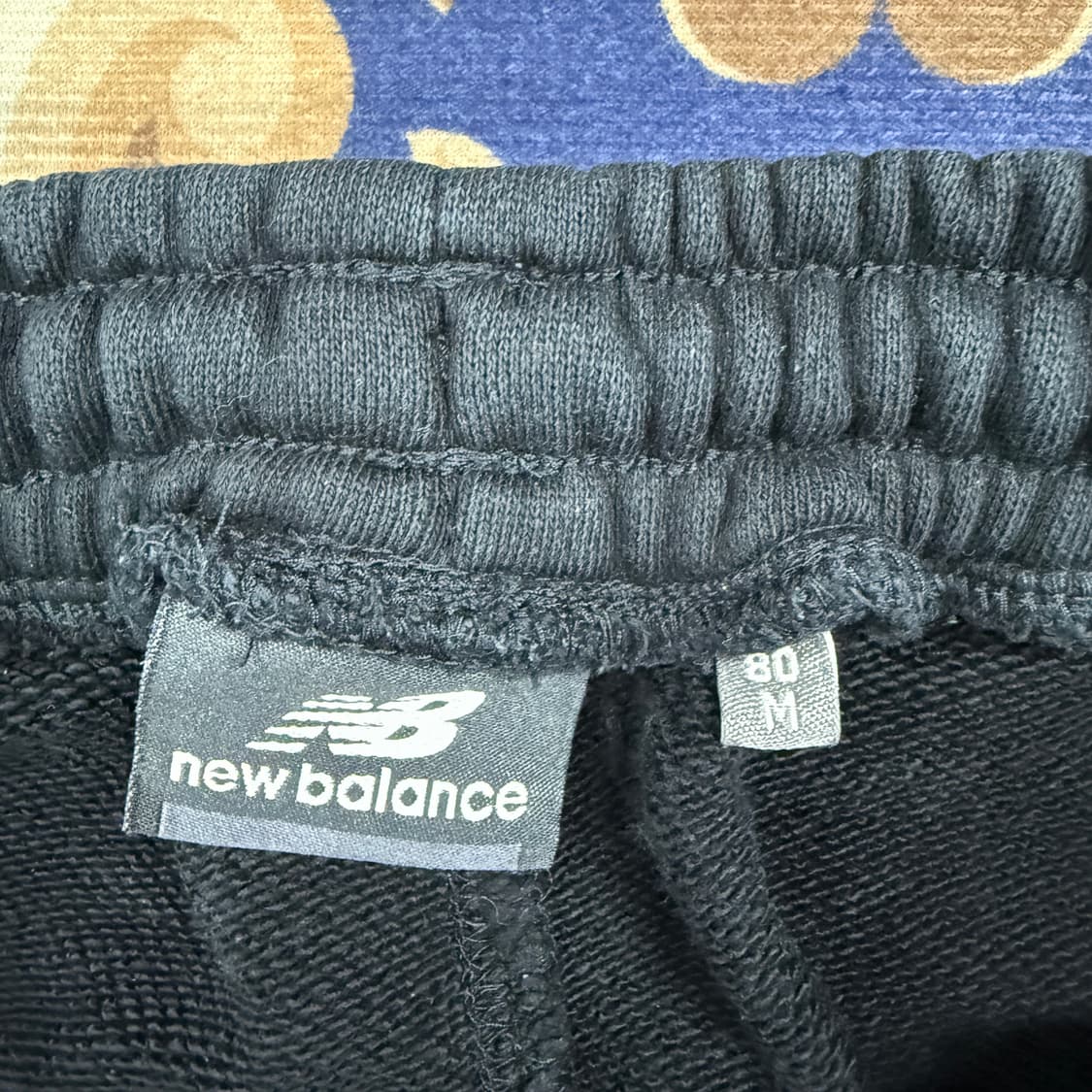 (M)뉴발란스 New balance 코튼 조거팬츠(블랙) 상품이미지2