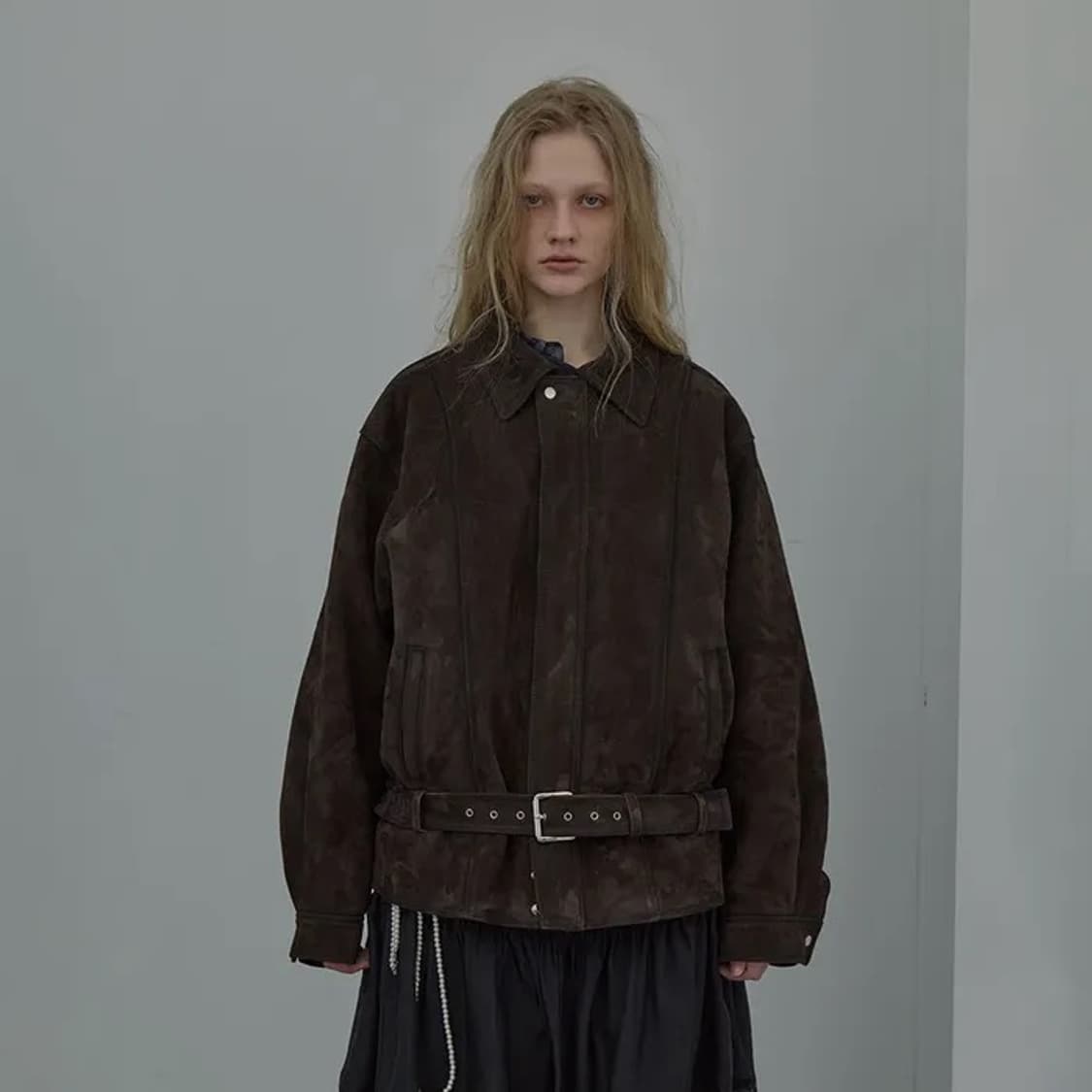 lcdc 스웨이드 볼륨 자켓 상품이미지1