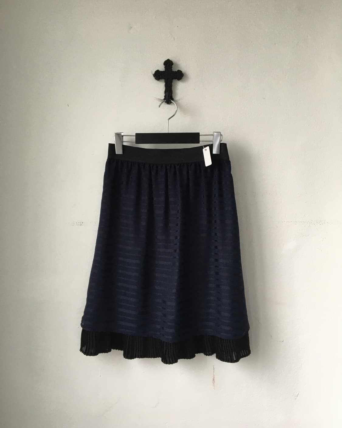 Stripe pattern midi skirt 상품이미지1