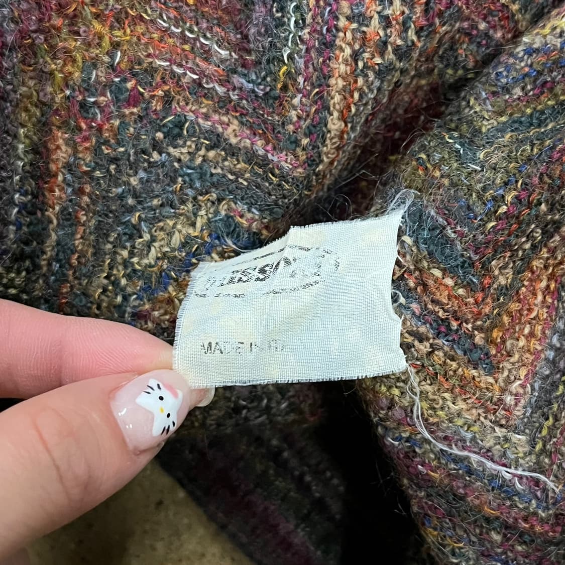 [정품] 미쏘니 Missoni 지그재그 패턴 가디건 b18 상품이미지6
