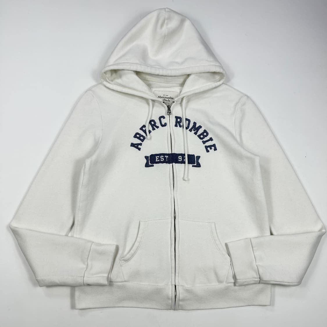 (하자존재) 아베크롬비 og y2k 슬림핏 여성 후드집업 여성M 상품이미지1