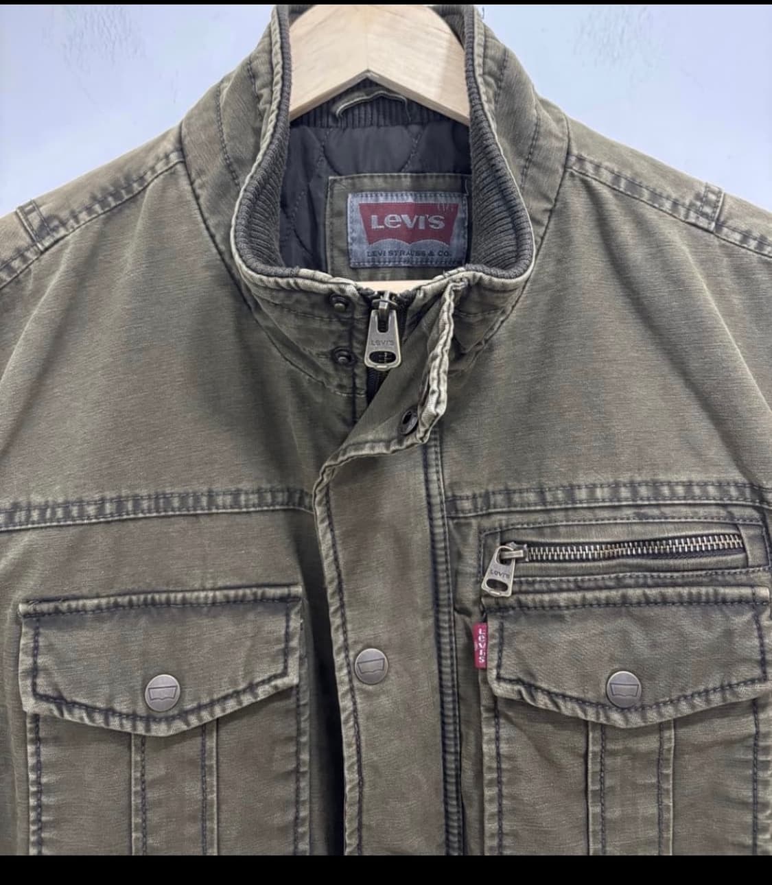 리바이스 빈티지자켓 카키 상품이미지3