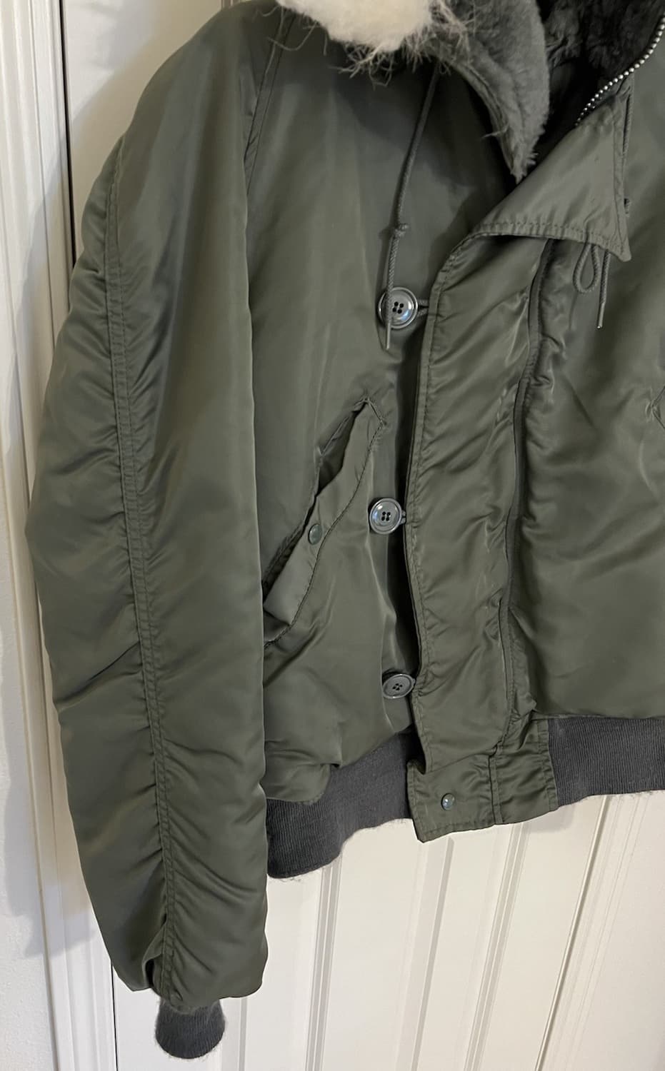 80s 알파 인더스트리 N-2B 헤비 플라잉 자켓 상품이미지2