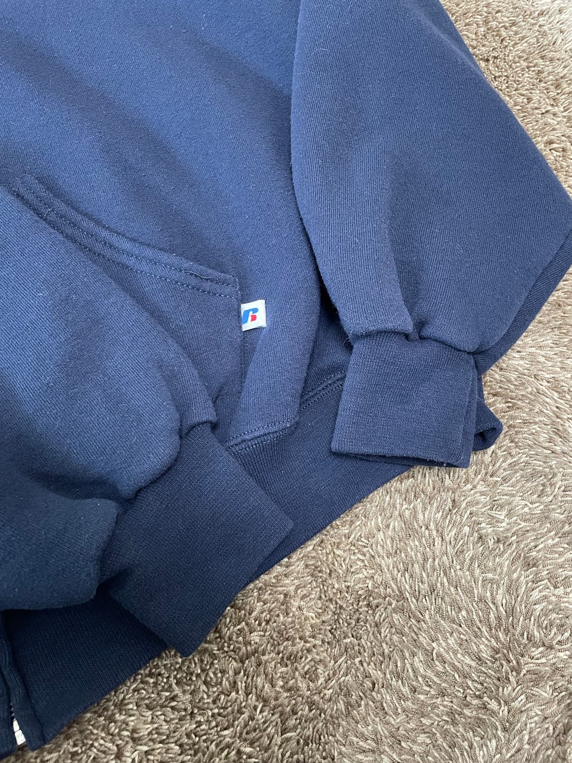 90s russell athletic hoodie zip 러셀 상품이미지3