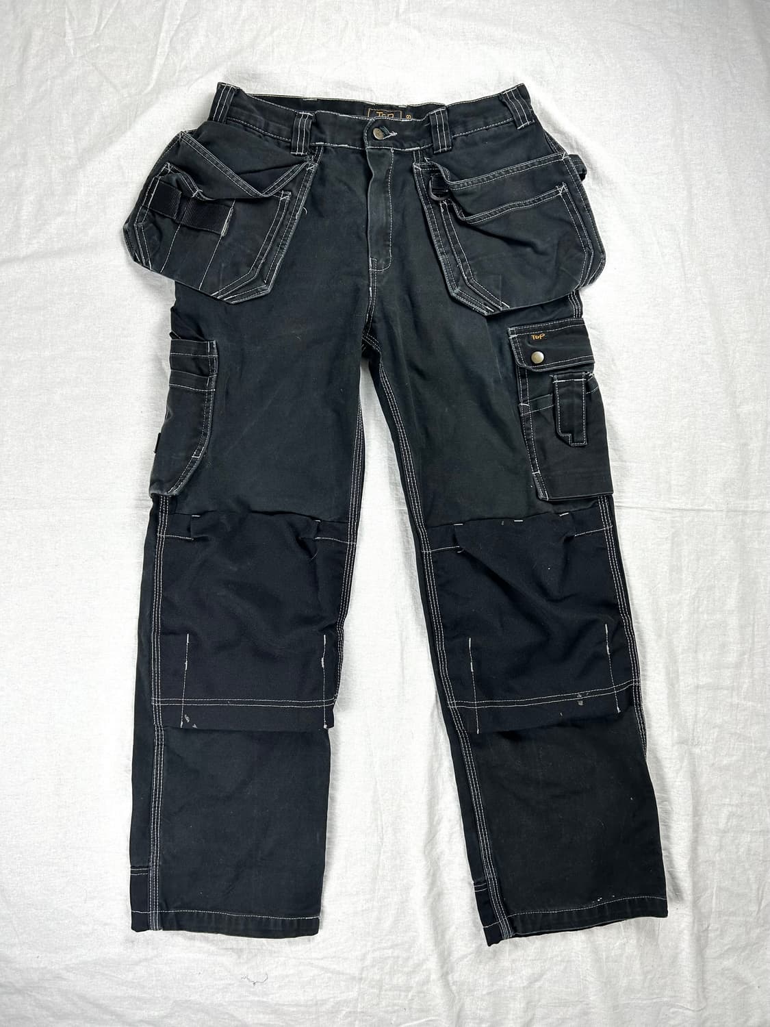 T&P Workwear 스티치 빅포켓 카고 팬츠 상품이미지1