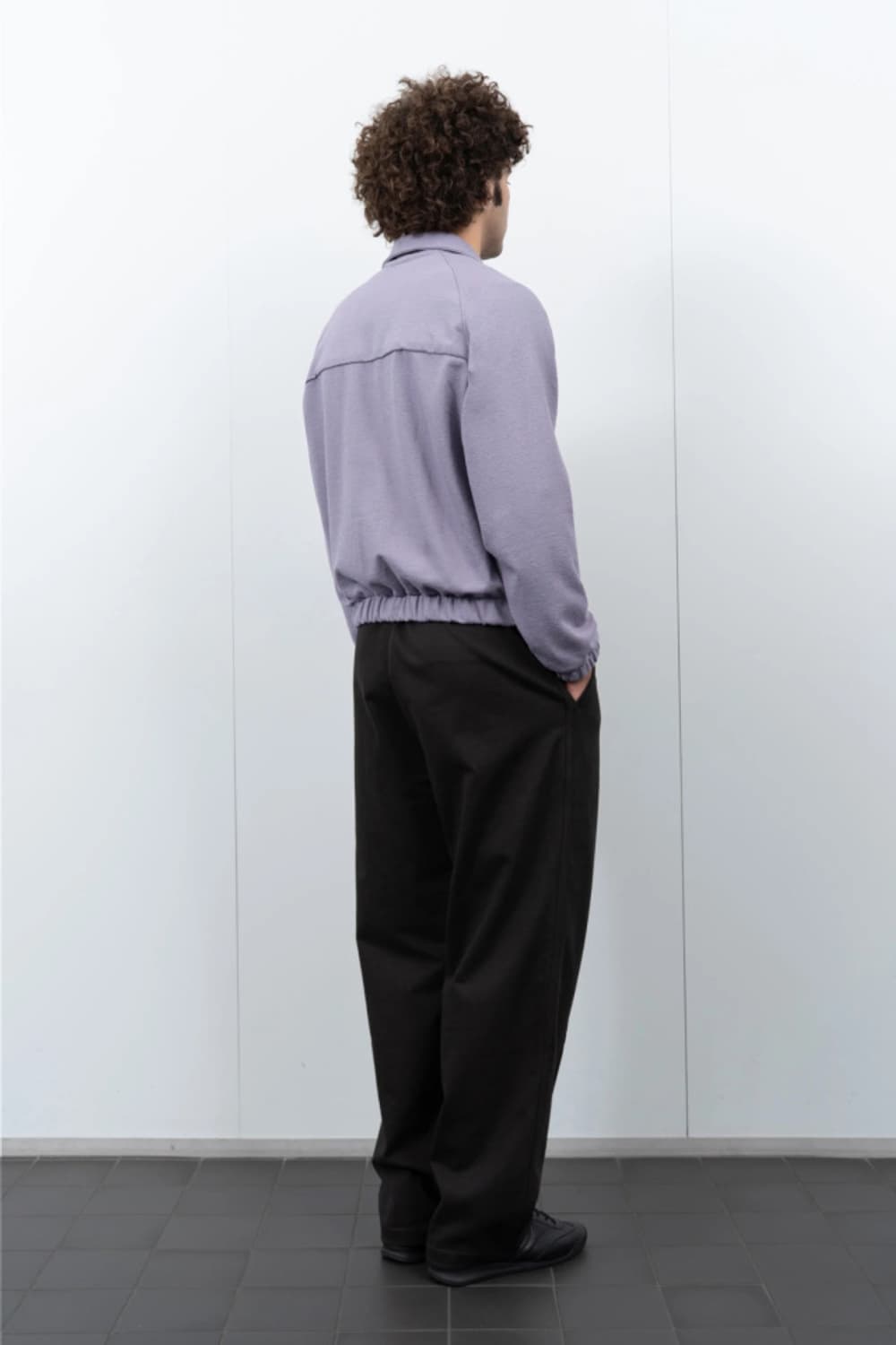 [L] Lady white textured coach jacket 상품이미지2