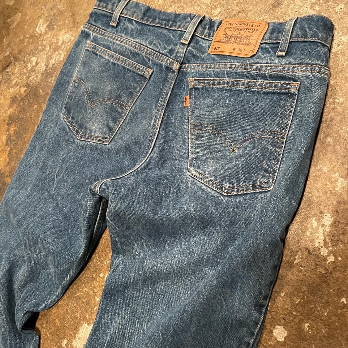 90s 리바이스517 데님팬츠 (36”) 상품이미지2