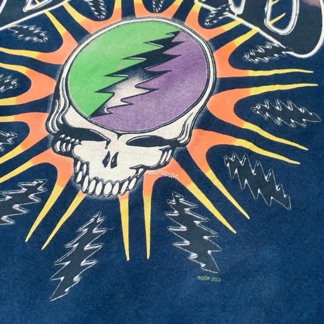 The greatful dead 롱슬리브 타이다이 티셔츠 (M) 상품이미지4
