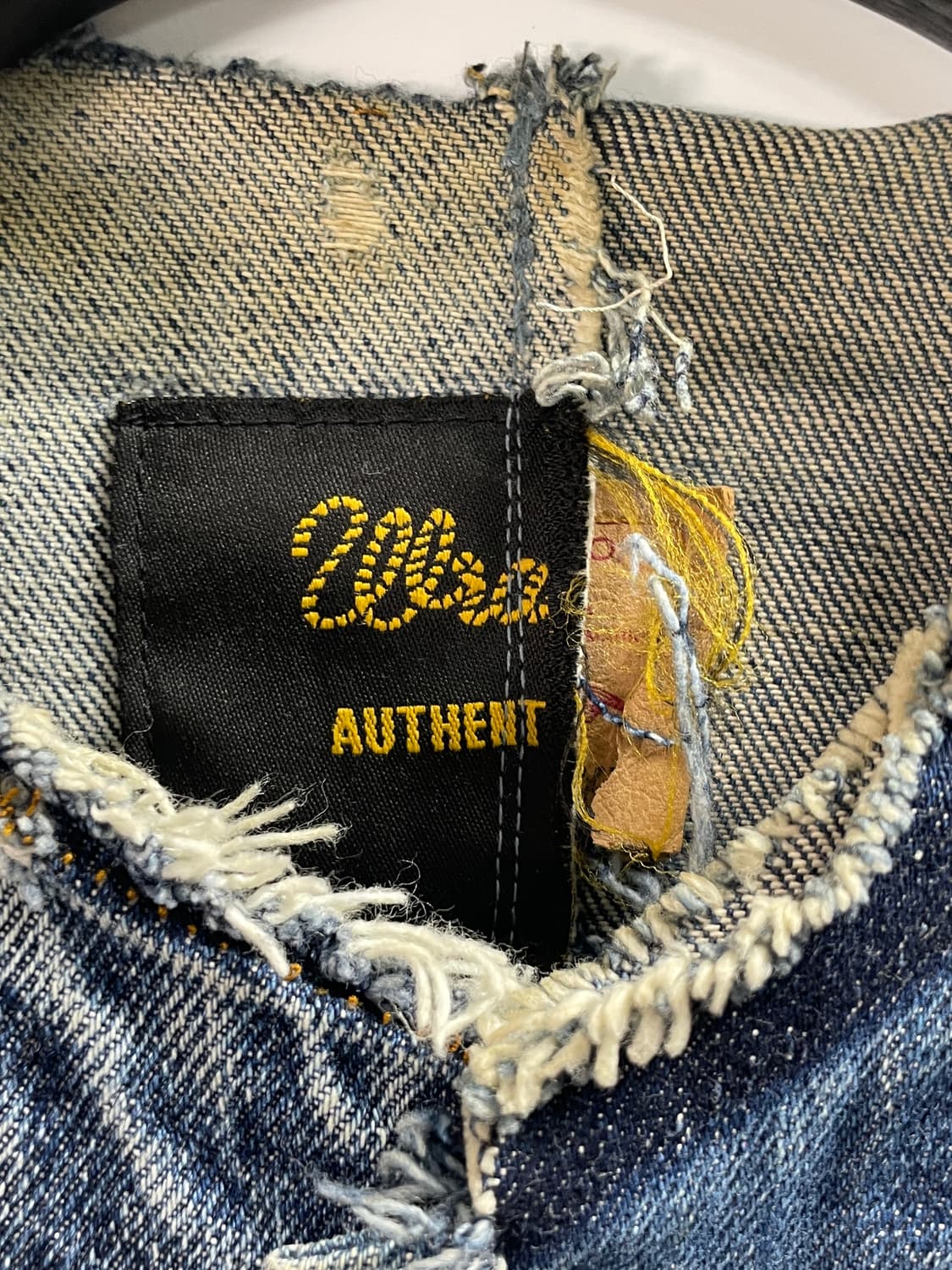 BOUNM 랭글러 X 리바이스 커스텀 청자켓 (on.624)  상품이미지4