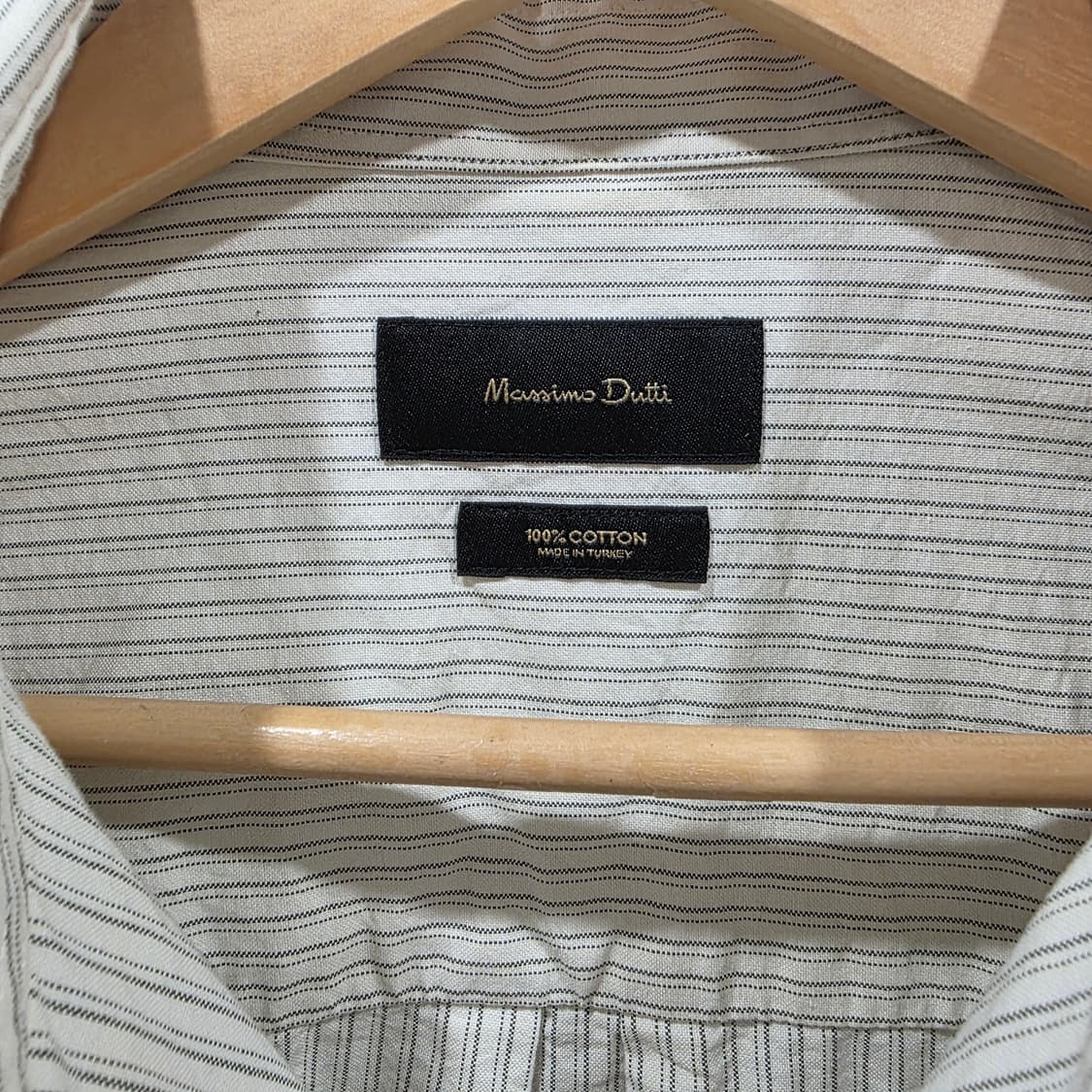 마시모두띠 라이트 스트라이프 카라 셔츠 상품이미지2