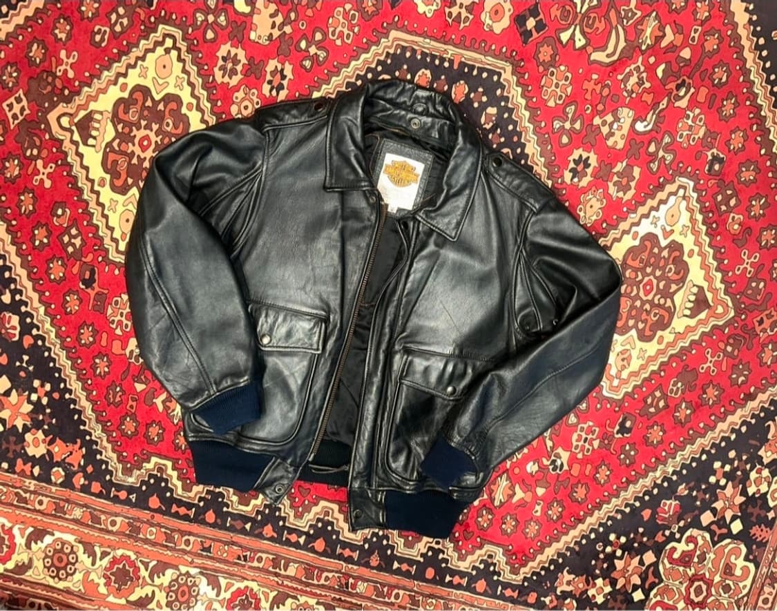 할리 데이비슨 소가죽 자켓 레더자켓  상품이미지6