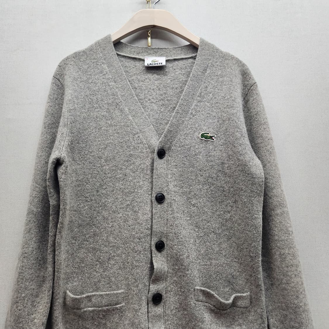 라코스테 로고 울 가디건 3(S) 상품이미지2