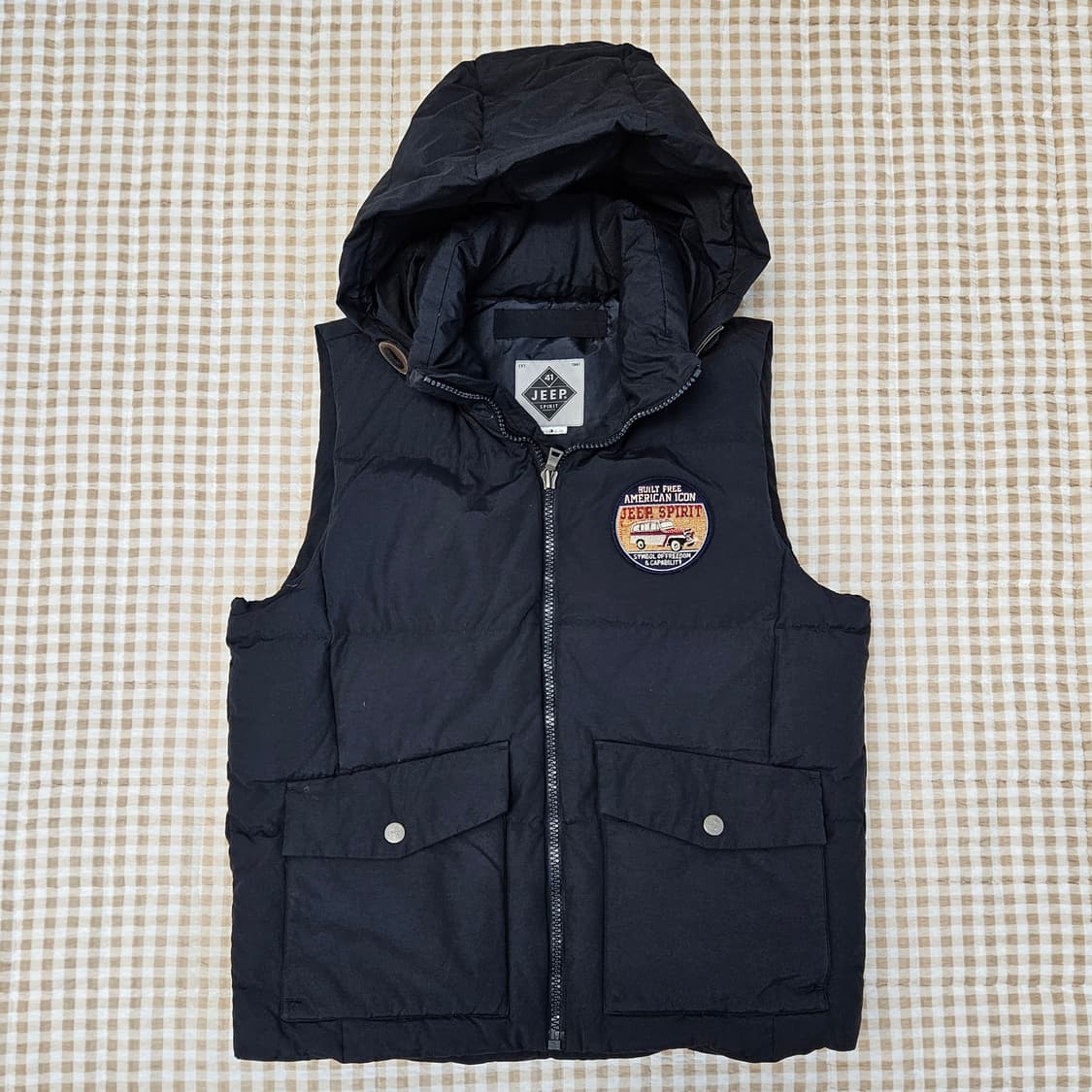 지프 오리털 패딩 베스트 조끼 남자100 상품이미지1