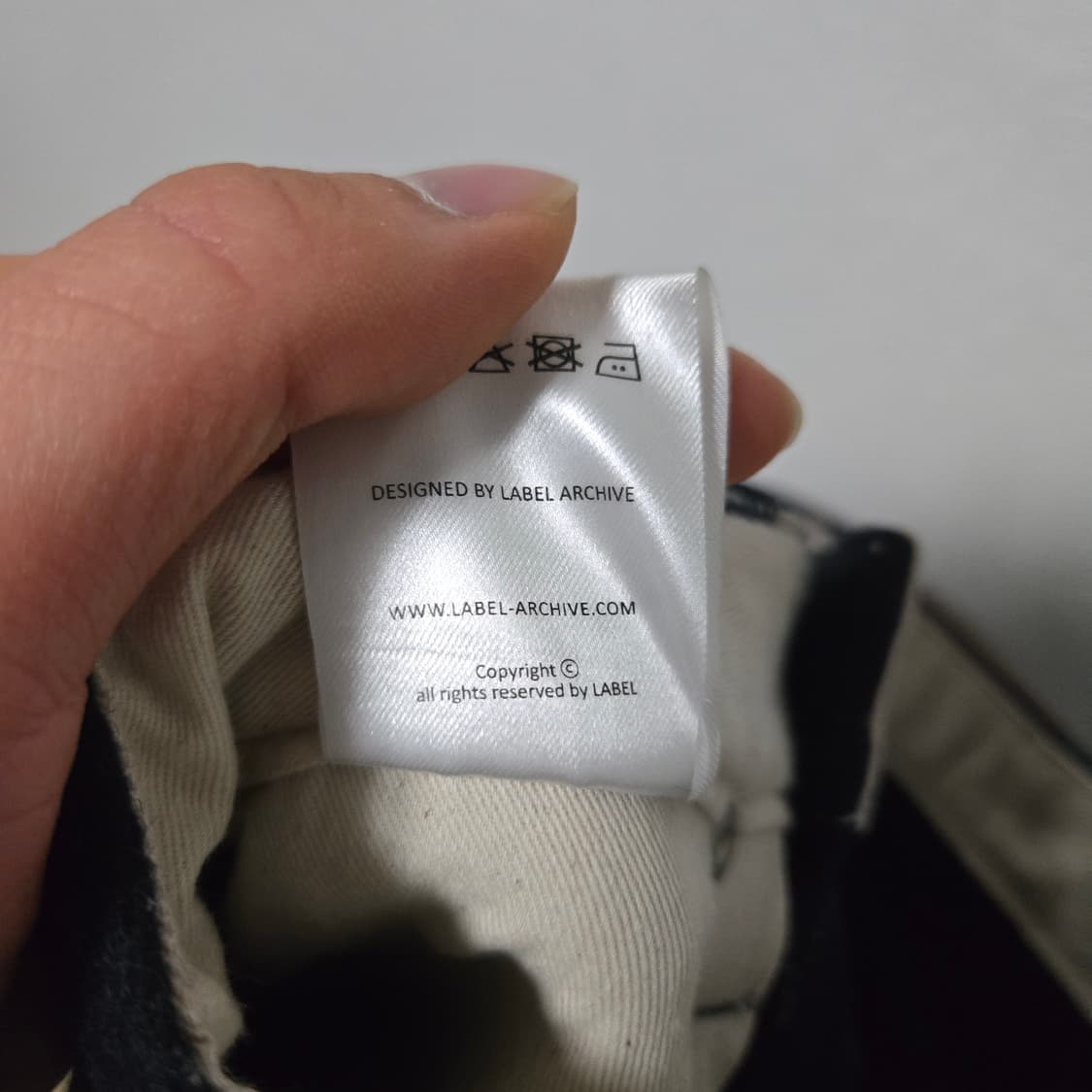 라벨아카이브 크롭 울 진 / 여성 팬츠/여성 바지  상품이미지4