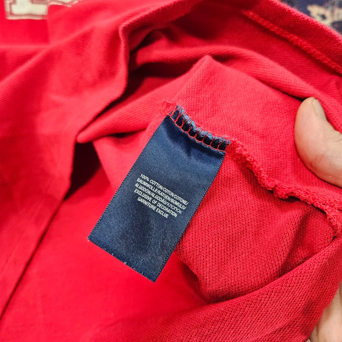 폴로랄프로렌 워싱로고 반팔 카라넥 티셔츠  상품이미지5