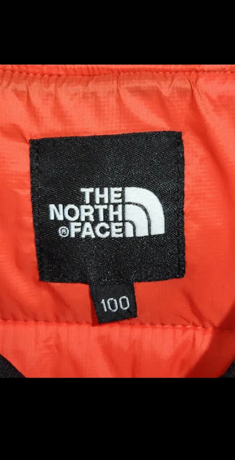 (100) 노스페이스 경량패딩 점퍼 배색 아웃도어 등산자켓  상품이미지3