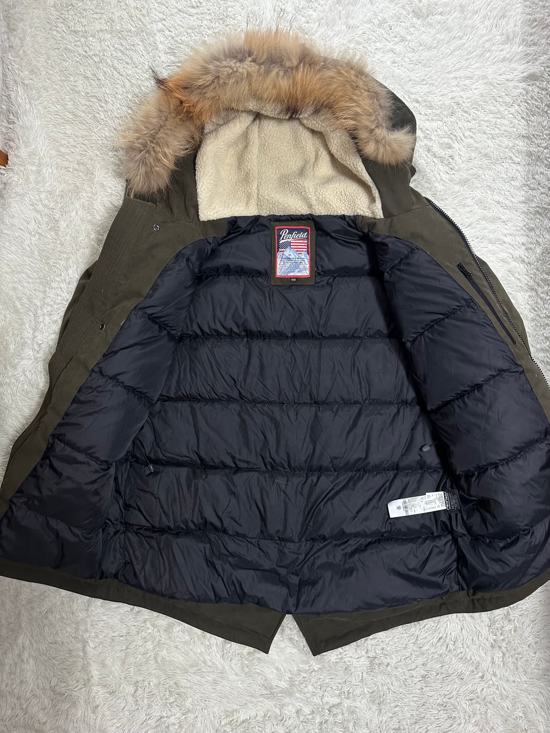 펜필드 아메리칸 아크틱 파카 100(L) 카키 상품이미지4