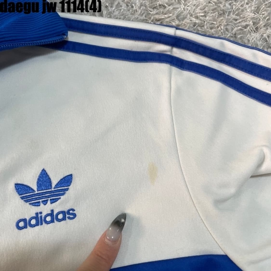 아디다스 파이어버드 져지집업 멕시코 화이트 상품이미지6