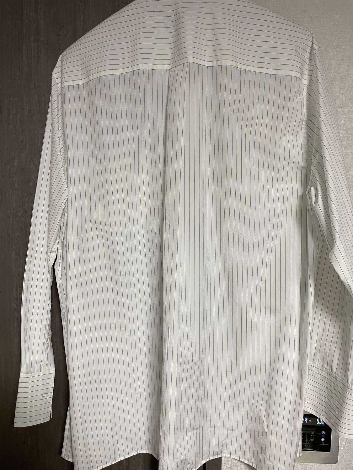 랑방 남성 스트라이프 타이 셔츠 상품이미지2