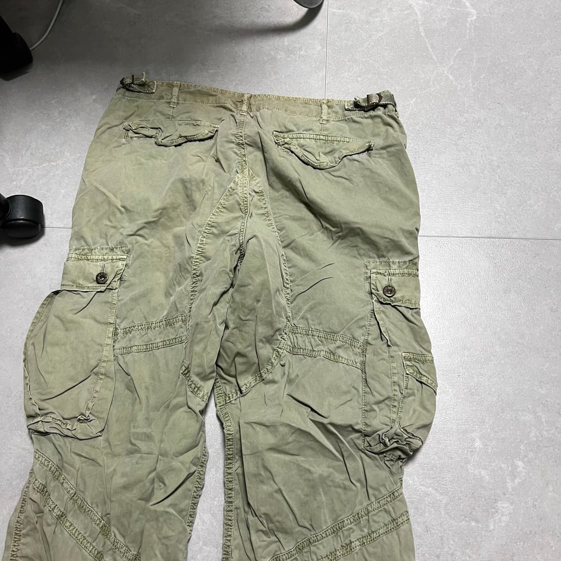 [36] 00s 폴로 랄프로렌 카키 카고 팬츠 상품이미지4