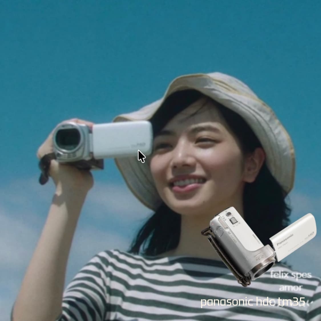 고마츠나나 캠코더 파나소닉 hdc tm35 화이트 (영상캡쳐본0) 상품이미지1
