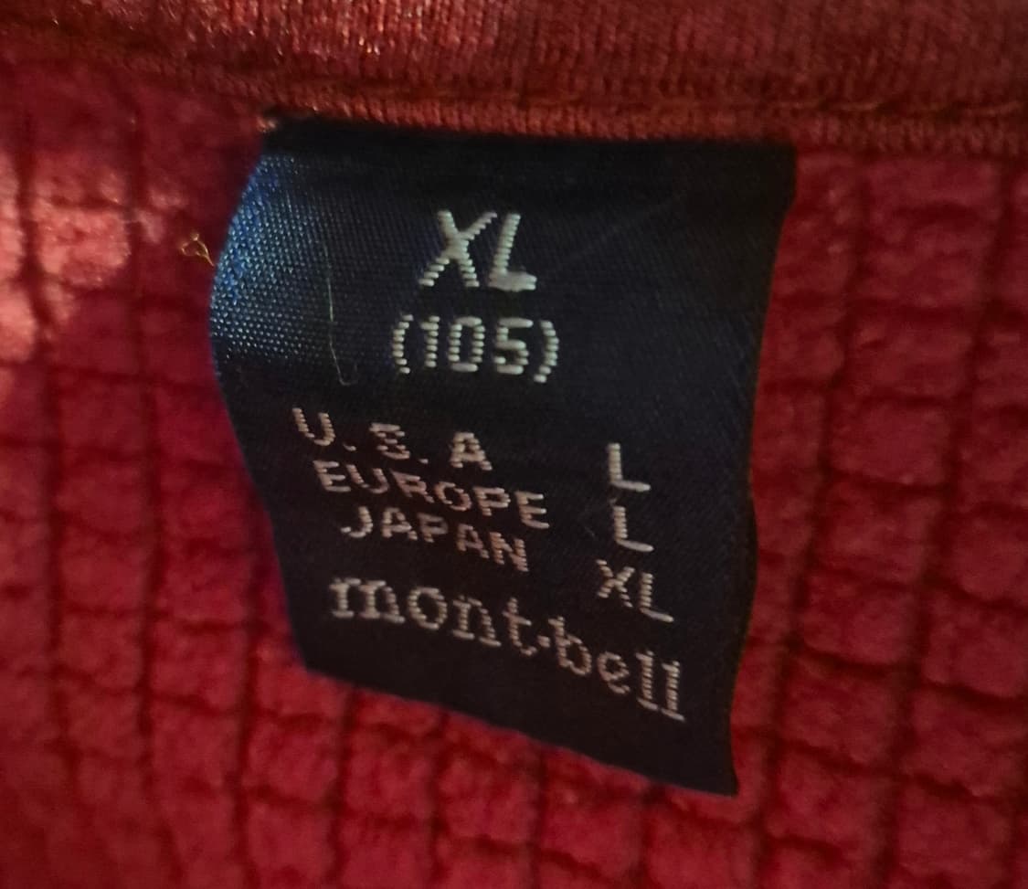 몽벨 재팬 반집업 긴팔티 상품이미지2