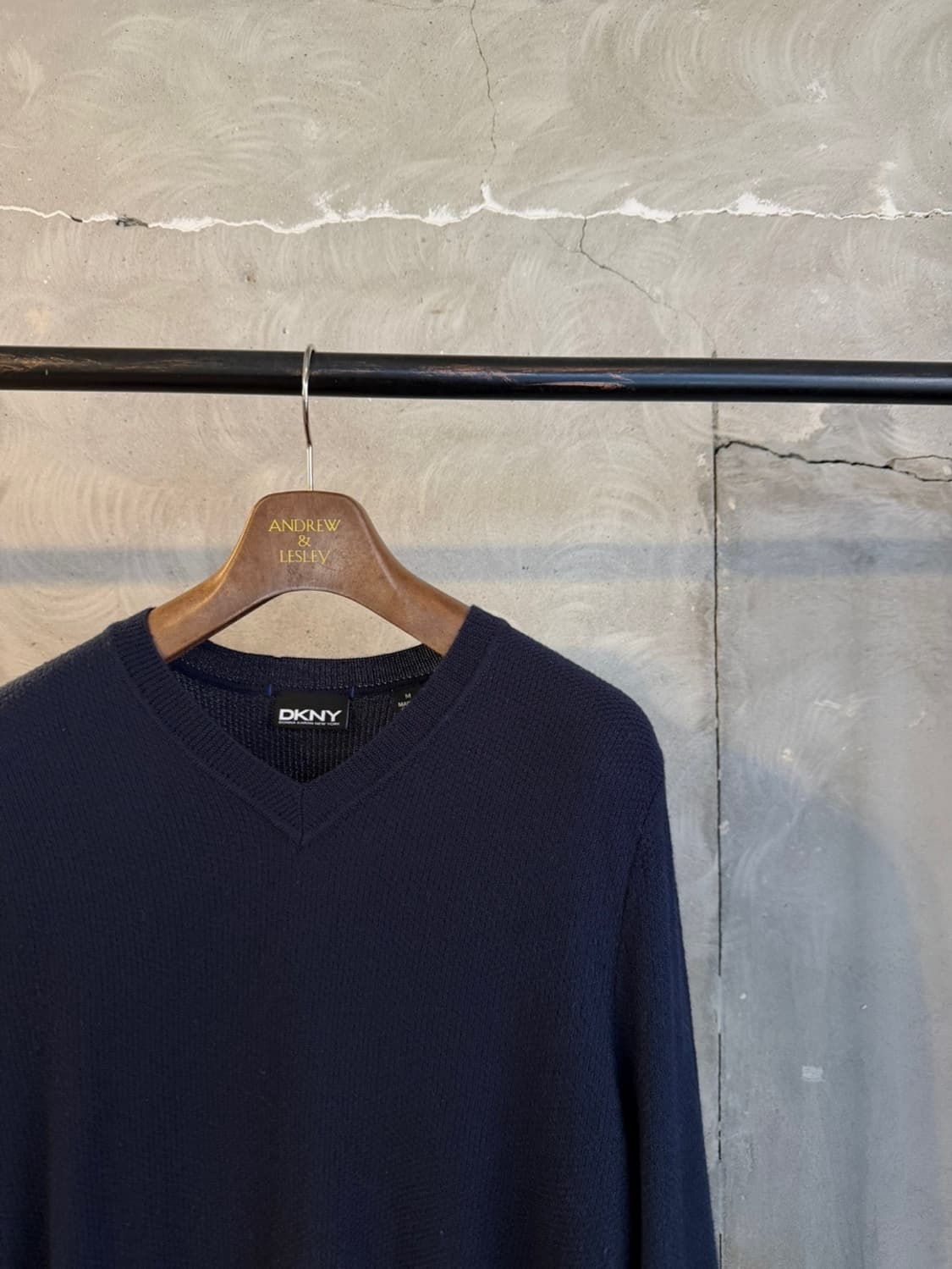 DKNY 브이넥 니트 100 상품이미지4