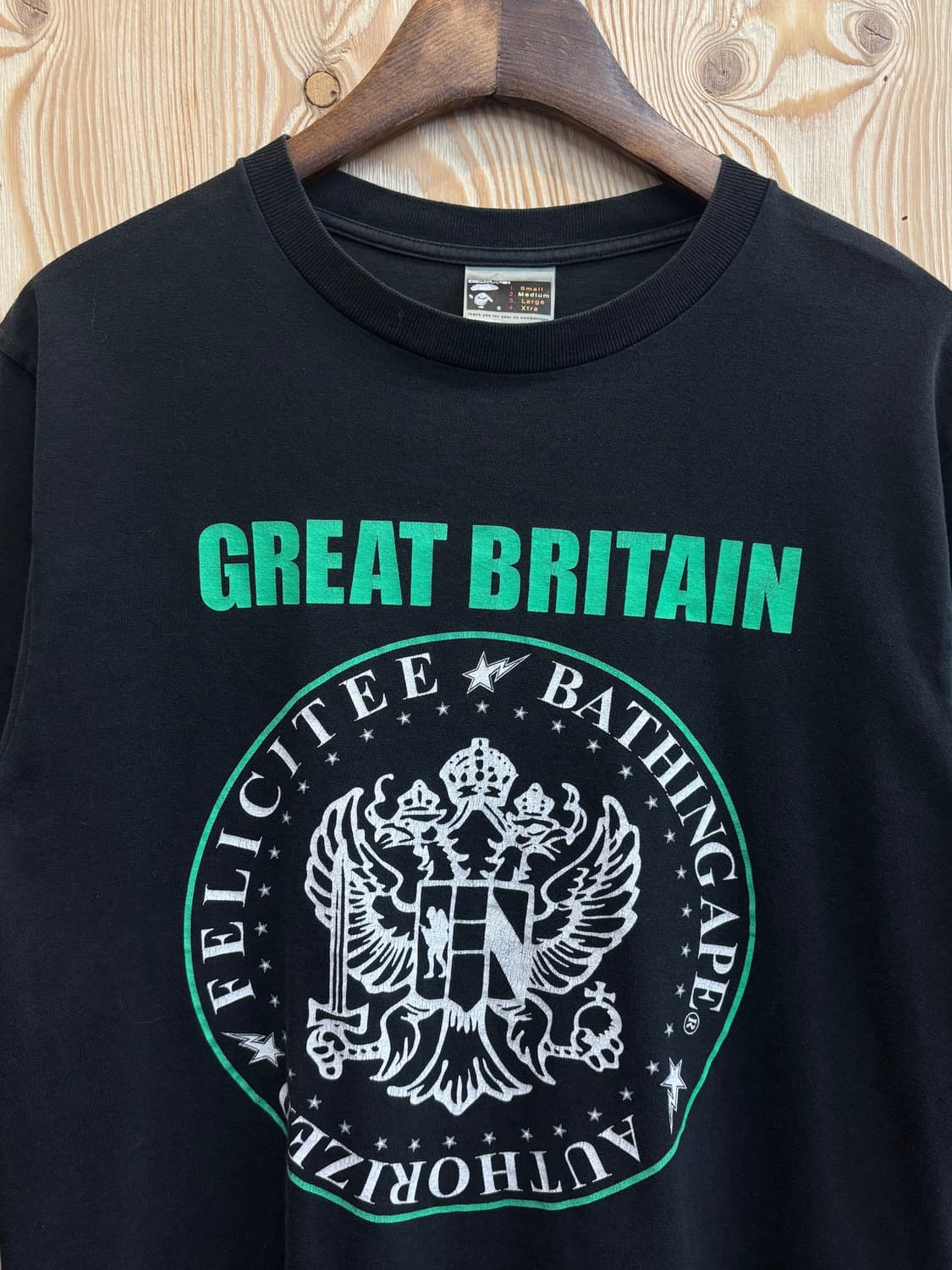 베이프 GREAT BRITAIN 반팔 상품이미지2