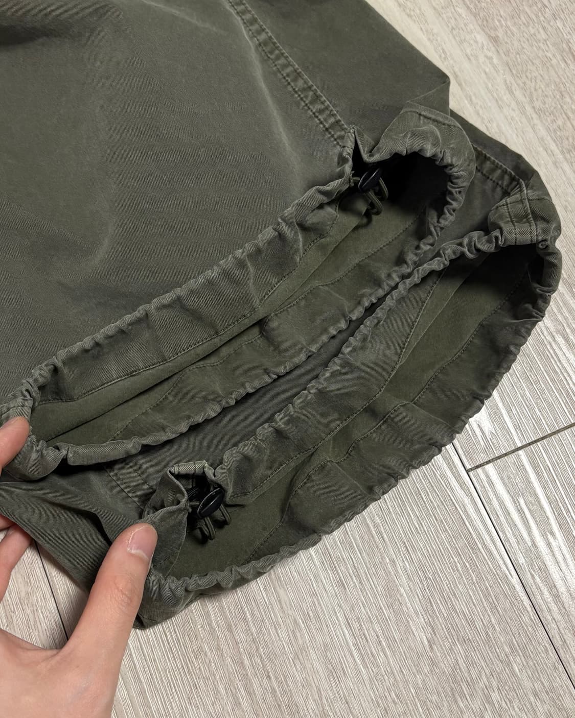 [2(M)]999휴머니티 어드벤처 팬츠 모시 올리브 상품이미지5