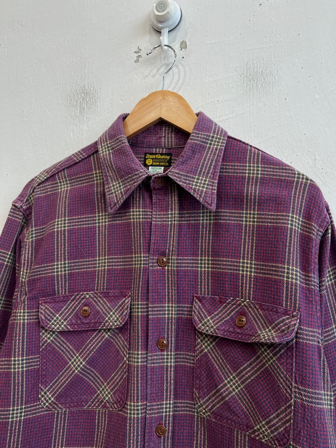 SUGAR CANE 슈가케인 체크셔츠 상품이미지2