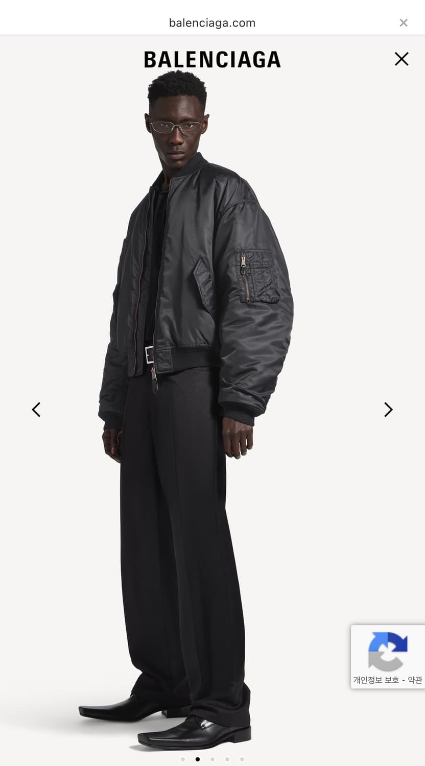 발렌시아가 스탠다드 봄버 m 상품이미지2