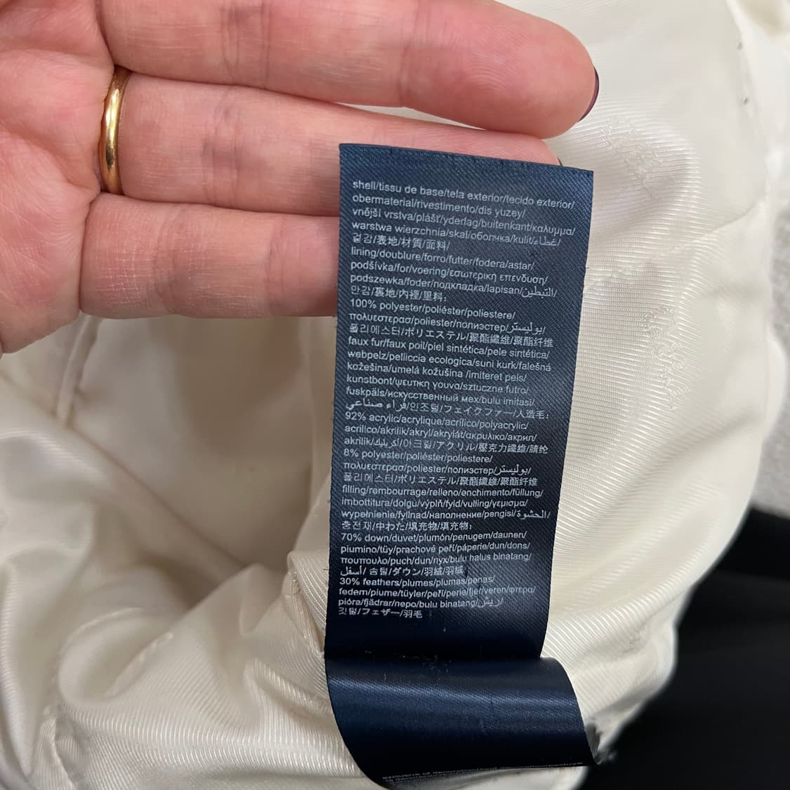 [S] 타미힐피거 여성 다운 패딩 조끼 베스트 0107M1 상품이미지3