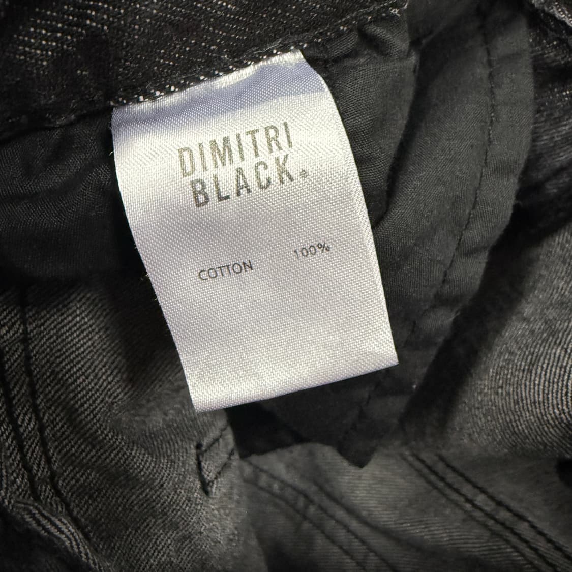 (2)디미트리 블랙 Dimitri black 흑청 카고데님팬츠 상품이미지4